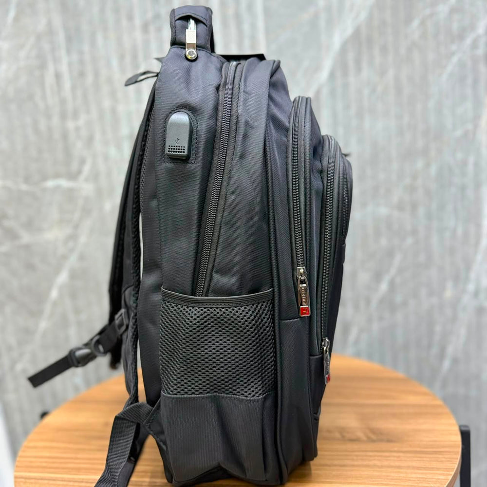 Morral RDK ejecutivo negro con seguridad