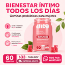 URO gomitas probióticas para el bienestar íntimo femenino